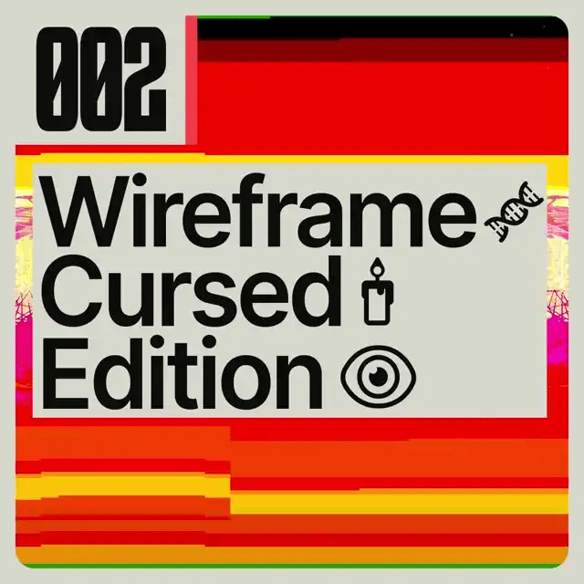 BLADE Wireframe 🧬 Cursed 🕯️ Edition 👁️ Visual - Art
