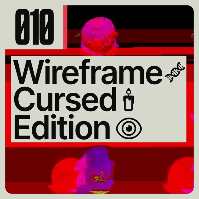 DEEJAYGEE Wireframe 🧬 Cursed 🕯️ Edition 👁️ Visual - Art