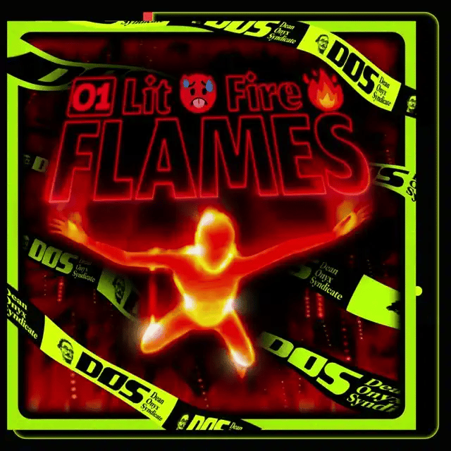 Jeremy M Lit 🥵 Fire 🔥 Flames Visual - Art
