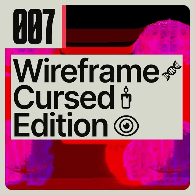 Popular Underdog Wireframe 𧬠Cursed π―οΈ Edition ποΈ Visual - Art