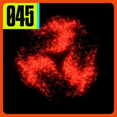 [045] Lit 🥵 Fire 🔥 Flames - 1min Seamless Show Tour Visual [Rest Of World] 🌐