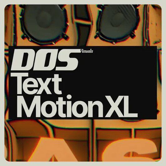 CONSUME BASS Text 🤯 MotionXL Visual - Art