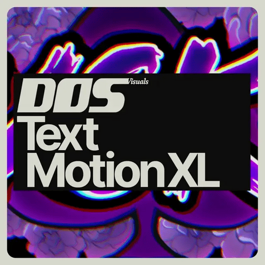Huskie Text 🤯 MotionXL Visual - Art