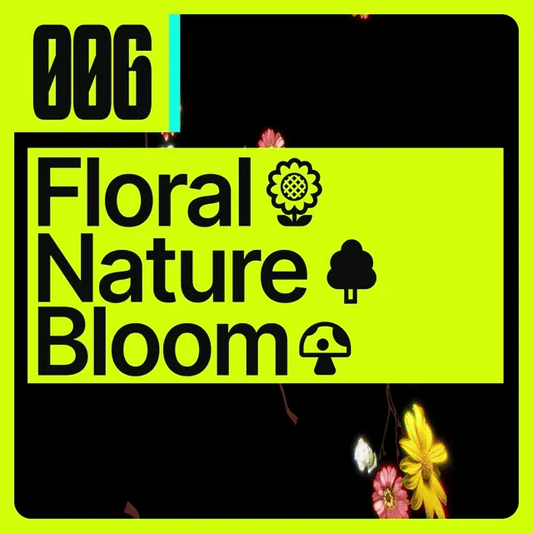 [006] Floral 🌻 Nature 🌳 Bloom 🍄 - 1min Seamless Show Tour Visual [USA] 🇺🇸