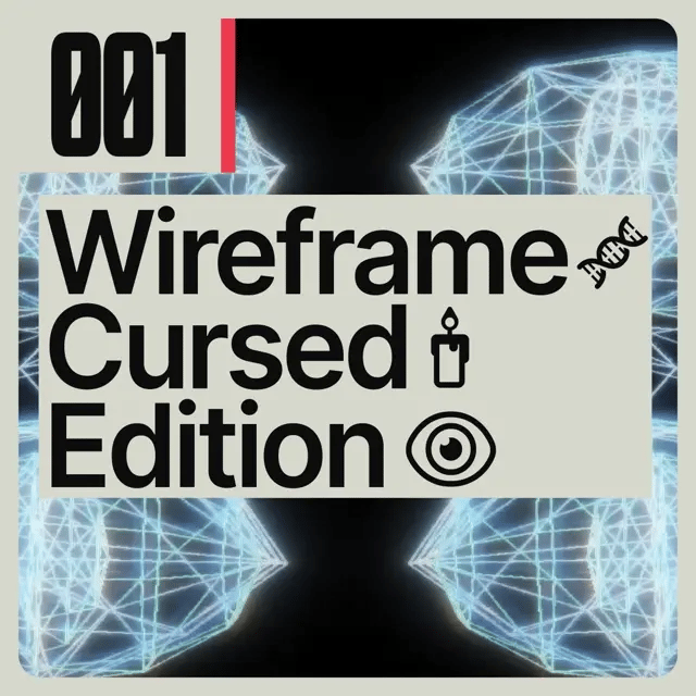 [001] Wireframe 🧬 Cursed 🕯️Edition 👁️ - 1min Seamless Show Tour Visual [UK] 🇬🇧