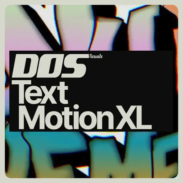 Nu Movement Text 🤯 MotionXL Visual - Art
