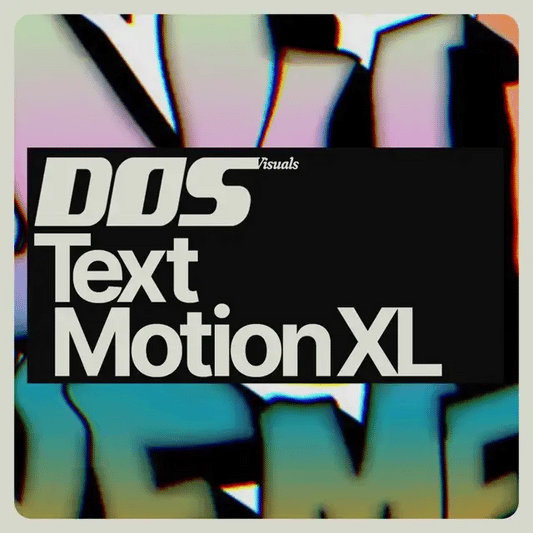 Nu Movement Text 🤯 MotionXL Visual - Art
